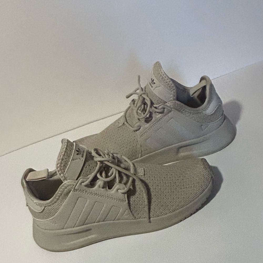 Adidas X_plr Beige Monochrome Kids Size 2 1/2